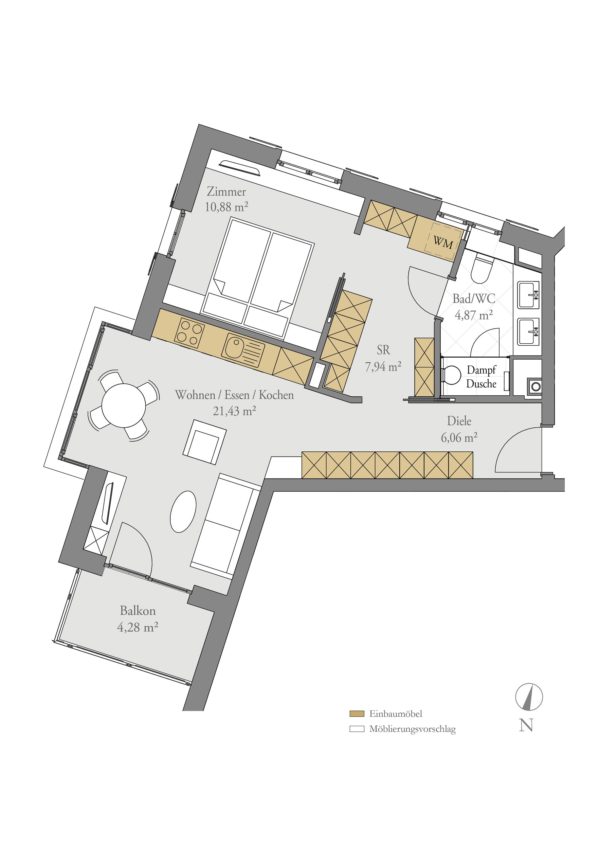 Stadt Suite - Grundriss